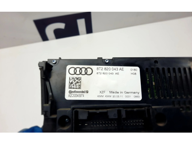 Блок управления климат-контролем 8K1820043AQ   Audi Q5 SQ5
