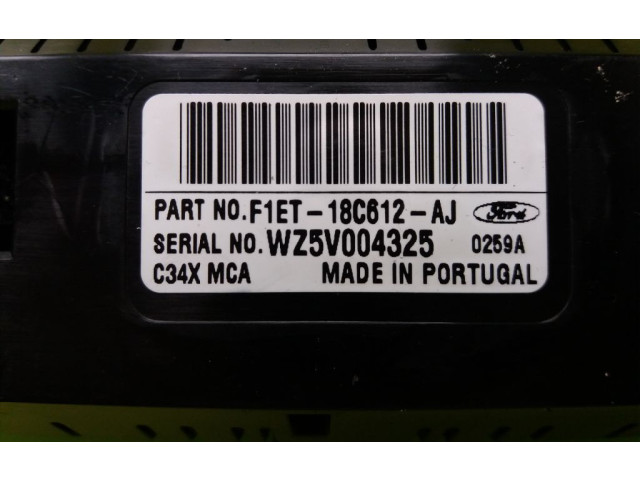 Блок управления климат-контролем F1ET18C612DJ   Ford Focus