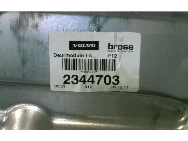 Передний електрический механизм для подъема окна без двигателя 31253515    Volvo V50