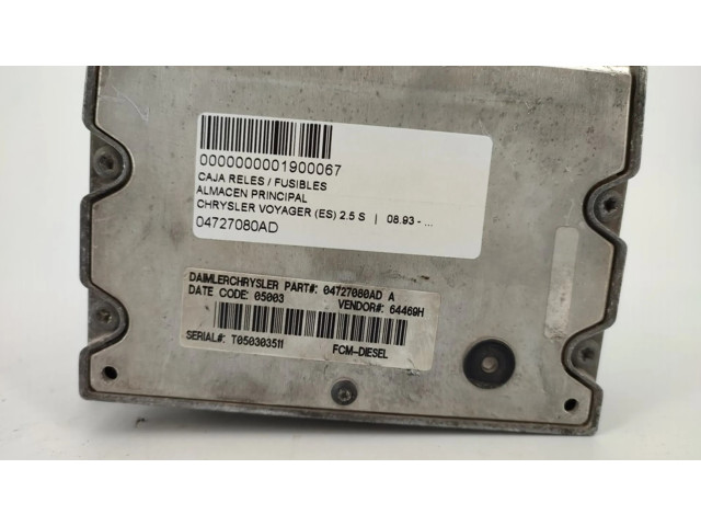 Блок предохранителей 04727080AD Chrysler Voyager