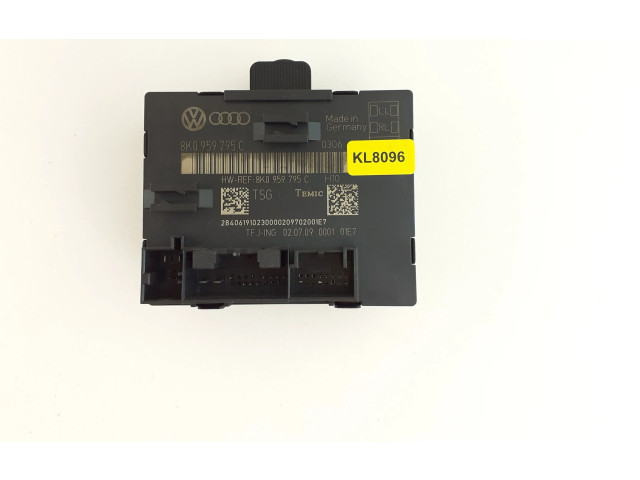 Блок управления дверью 8K0959795C, KL8096   Audi Q5 SQ5