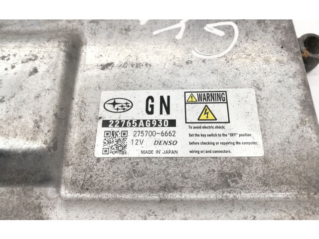 Řídící jednotka 22765AG930 Subaru Outback (BS) 2015