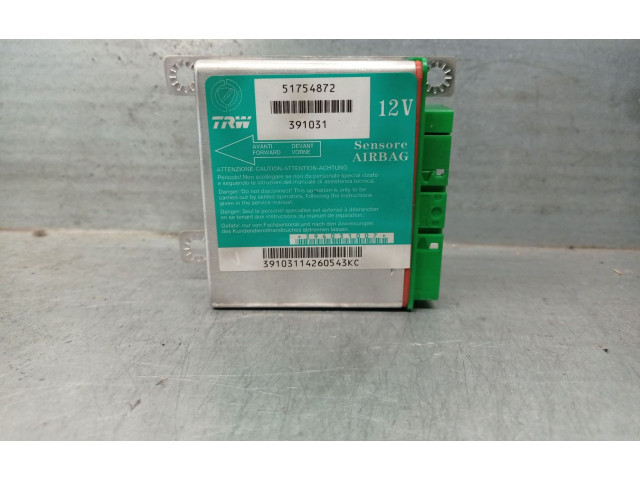 Блок подушек безопасности 51754872, 391031TRW Fiat Grande Punto