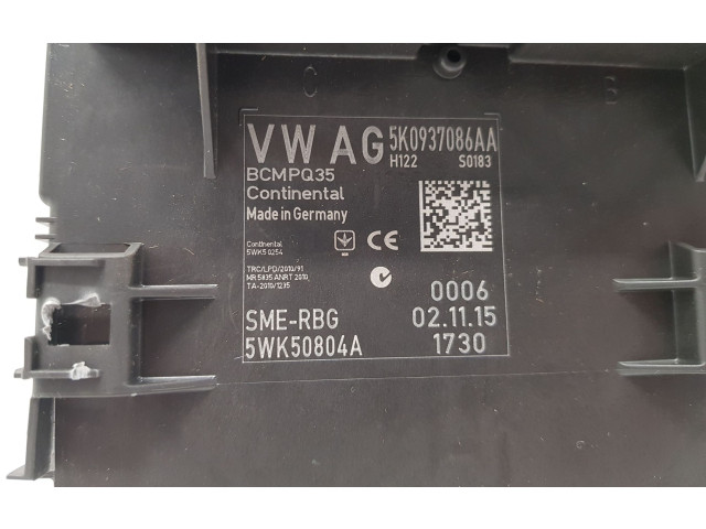 Блок комфорта 5K0937086AA, 5WK50804A Volkswagen Caddy