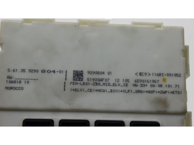 Блок комфорта 9290804 BMW 1 F20 F21