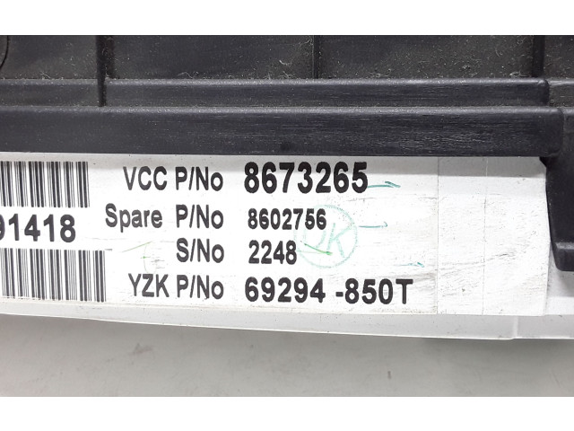 Панель приборов 8673265, 8691648   Volvo XC90       