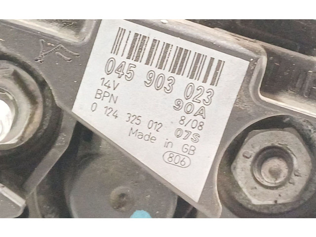 Генератор 045903023, 0124325012 Skoda Fabia Mk2 (5J) для двигателя BMS,BNV