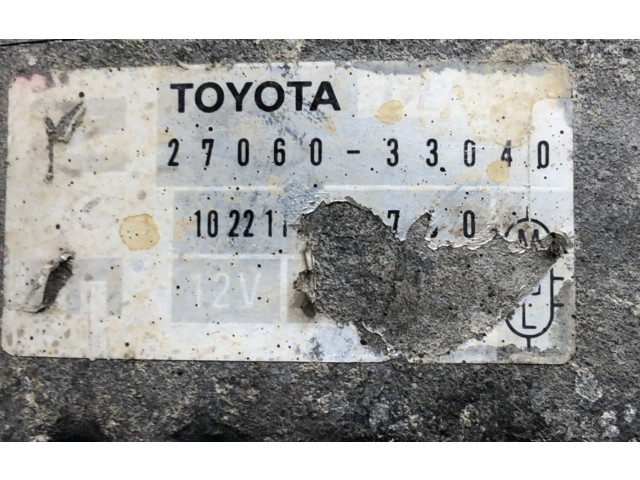 Генератор 27060-33040 Toyota Yaris Verso