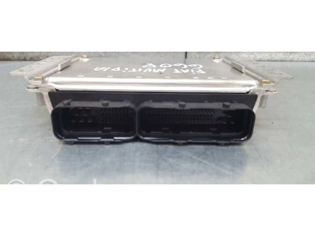 Блок управления двигателя 55186489, 0281010334 Fiat Multipla