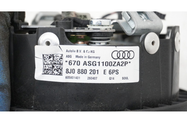 Подушка безопасности водителя 8J0880201E, 8J0880201E   Audi TT TTS Mk2