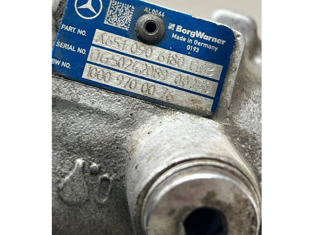 Turbodmychadlo Турбина A6510906180, 0650242089 Mercedes-Benz C W204 651.911