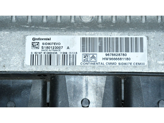 Řídící jednotka 9678628780 Peugeot 5008 2012