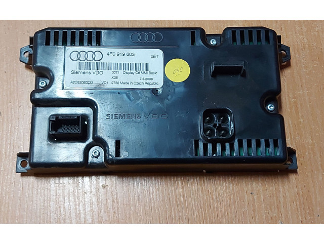 Дисплей 4F0919603 Audi A6 S6 C6 4F