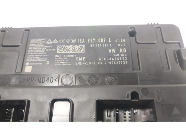 Блок управления 1EA937089L, 1EA937089 Audi Q4 Sportback e-tron