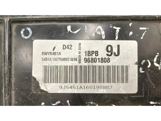 Блок управления двигателя SV23-03   Chevrolet Matiz