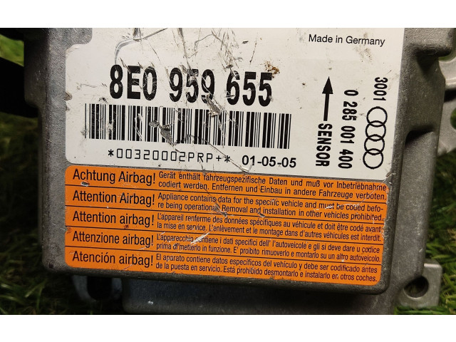 Zpětné zrcátko Audi A4 S4 B7 8E 8H 2005 8E0959655, 0285001400