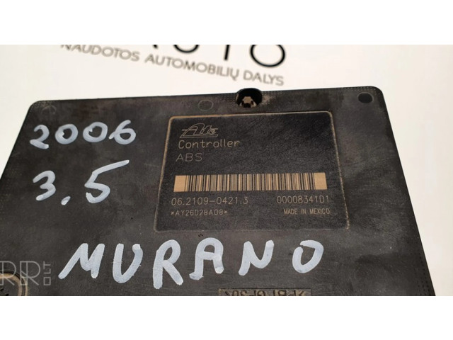 Jednotka ABS 47660CC084, 06210905223 Nissan Murano Z50 2007