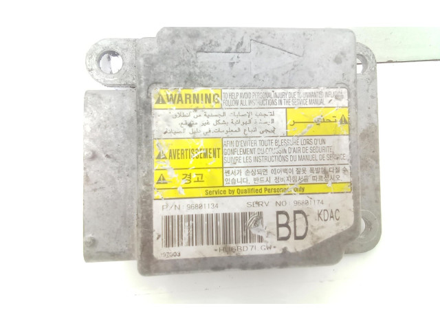 Блок подушек безопасности 96801134, 96801134 Chevrolet Matiz