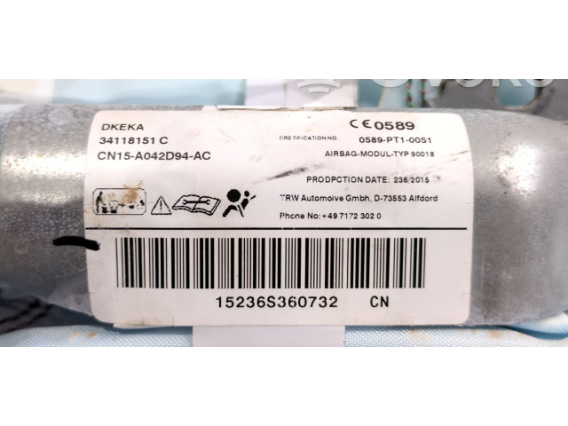 Подушка безопасности двери CN15A042D94AC, 34118151C Ford Ecosport