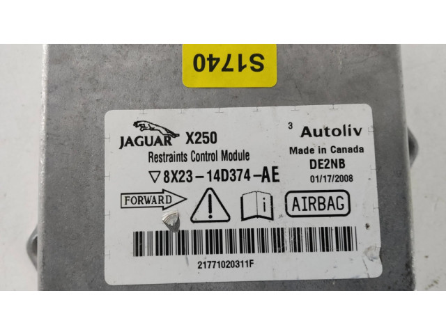 Блок подушек безопасности 8X2314D374AE, 21771020311F Jaguar XF