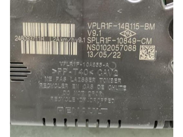 Панель приборов 248092808R   Dacia Sandero III       