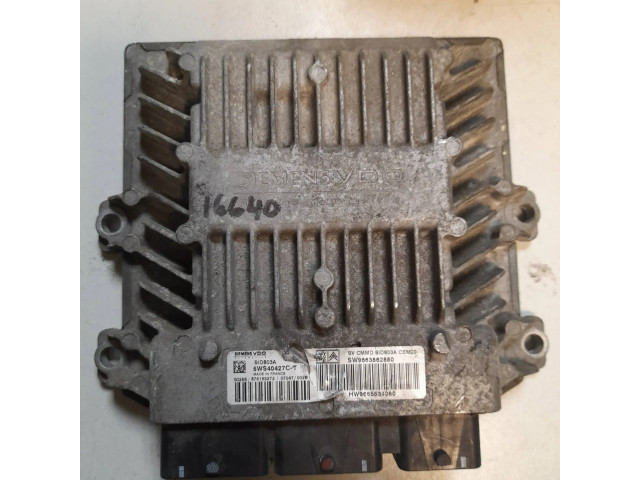 Блок управления двигателя 9663862880, 5WS40427CT   Peugeot Expert