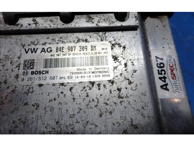 Блок управления двигателя 04E907309BM, 0261S12607   Skoda Yeti (5L)