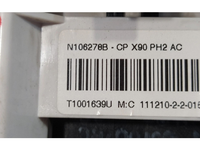 Модуль блока управления кондиционером N106278B, T1001639U Dacia Duster