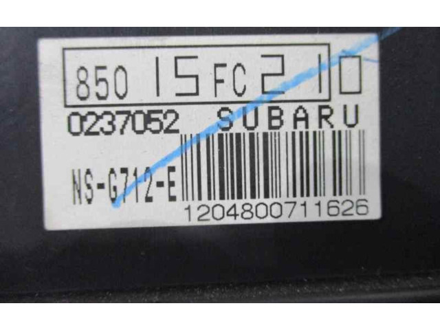 Панель приборов 85015FC210, 0237052 Subaru Forester SF