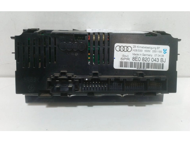 Модуль блока управления кондиционером 8E0820043BJ Audi A4 Allroad