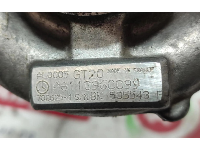 Turbodmychadlo Турбина A6110960099, A6110960099 Mercedes-Benz E W210