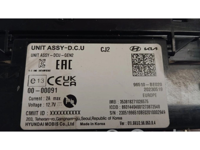 Řídící jednotka 96510BE020 Hyundai Kona I 2024