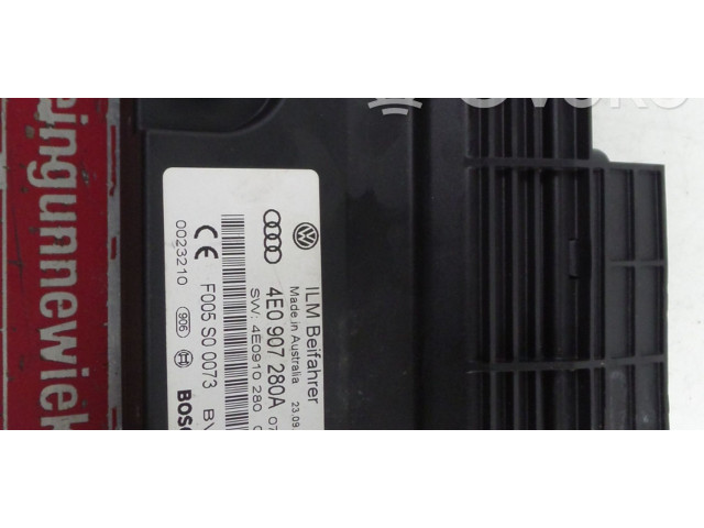 Модуль управления BSM 4E0907280A   Audi A8 S8 D3 4E    
