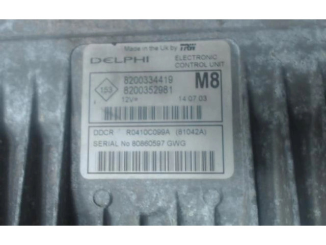 Řídící jednotka 23710AY91A, 23710AY91A Nissan Micra C+C 2003