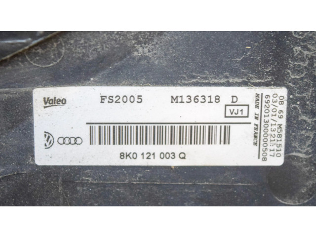 Zpětné zrcátko Audi A5 8T 8F 2013 8K0121003Q, M136318