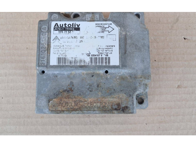 Блок подушек безопасности 603725800, 9662643680   Citroen C4 I