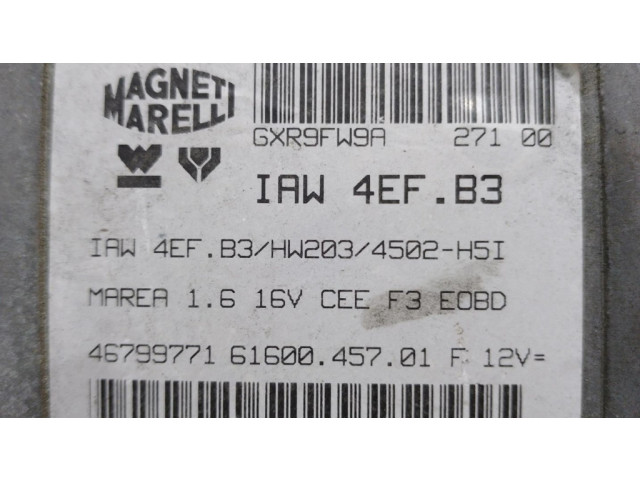 Блок управления двигателя 46799771, IAW4EFB3   Fiat Marea