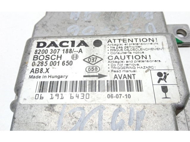 Блок подушек безопасности 8200307188, 061916430 Dacia Logan I