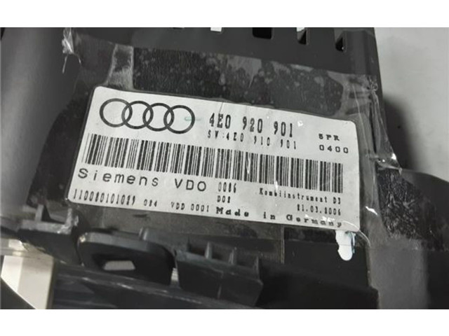 Панель приборов 4E0920901, 4E0920901 Audi A8 S8 D3 4E