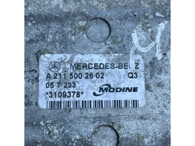 Интеркулер  A2115002602, 05T233   Mercedes-Benz E W211 3.0