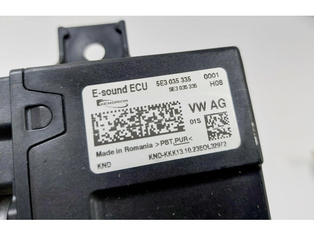 Блок управления двигателя 5E3035335   Skoda Octavia Mk4