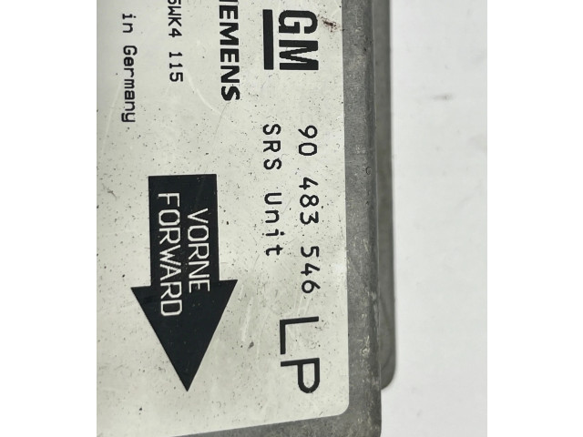 Блок подушек безопасности 90483546 Opel Tigra A
