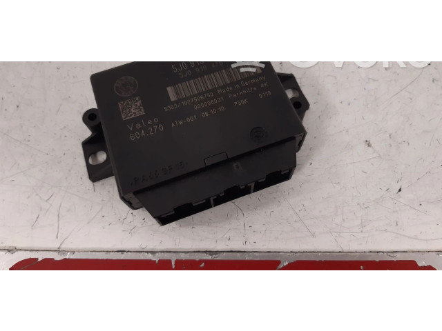 Блок управления парковки 5J0919475 Skoda Fabia Mk2 (5J) для двигателя CBZB CBZ