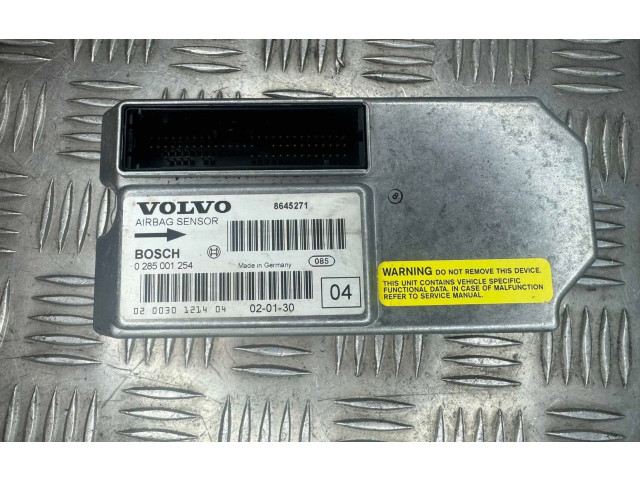 Блок подушек безопасности 0285001254, 8645271   Volvo S80