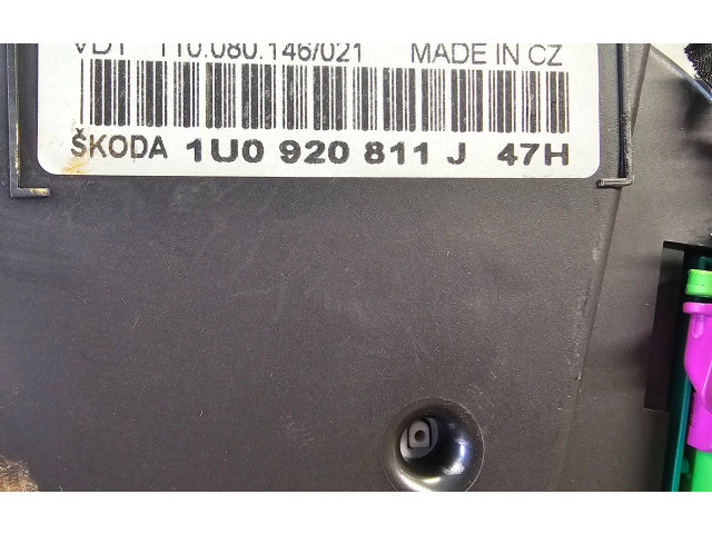 Панель приборов 1U0920811J, 110080146 Skoda Octavia Mk1 (1U)