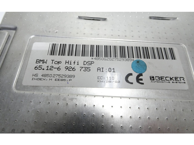 Přístrojová deska BMW 7 E65 E66 2007 6926735, 65126926735