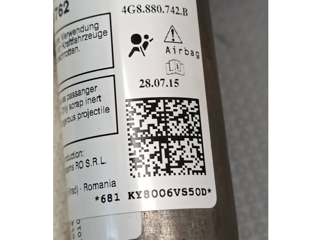 Боковая подушка безопасности 4G8880742B, KY8006VS50D Audi A7 S7 4G