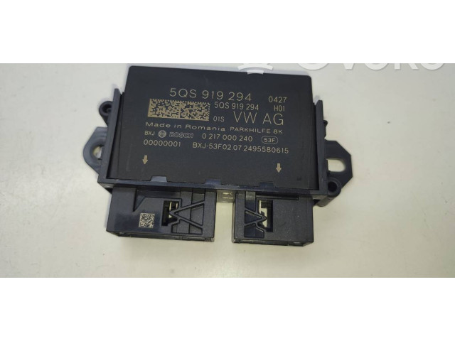 Блок комфорта 5QS919294 Skoda Octavia Mk4