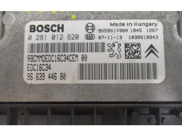 Řídící jednotka 9663944680 Citroen Berlingo