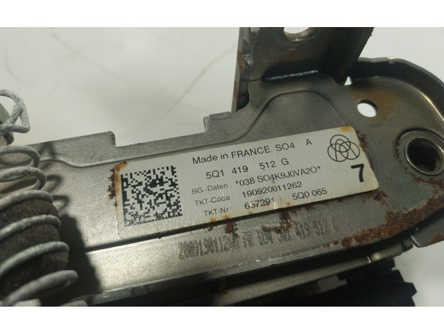 Ось рулевого колеса 5Q1419512G, 5Q1419512G Audi Q3 F3